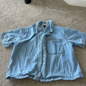 Denim top from Target